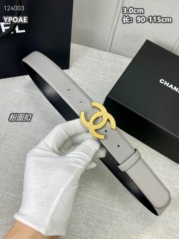 Chanel belt 30mmX90-115cm 8L (328)