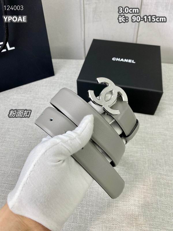 Chanel belt 30mmX90-115cm 8L (330)