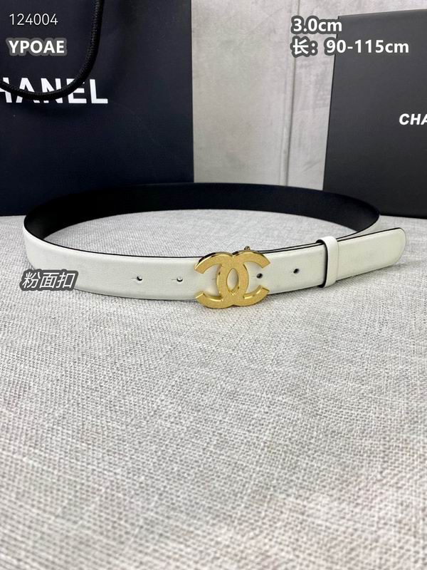 Chanel belt 30mmX90-115cm 8L (337)