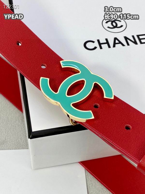 Chanel belt 30mmX90-115cm 8L (431)