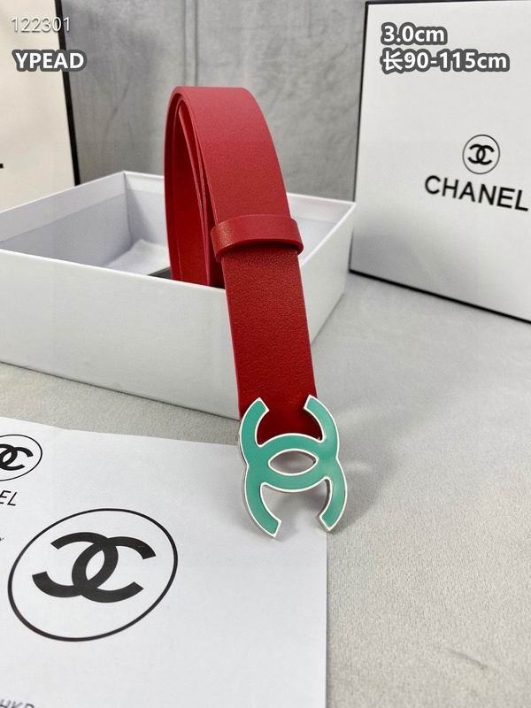 Chanel belt 30mmX90-115cm 8L (432)