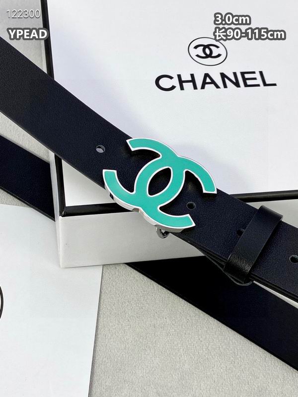 Chanel belt 30mmX90-115cm 8L (434)