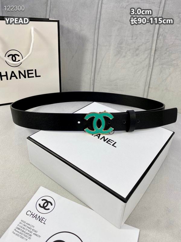 Chanel belt 30mmX90-115cm 8L (437)