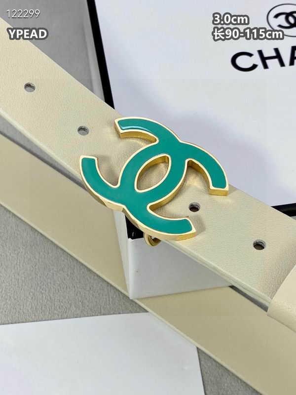 Chanel belt 30mmX90-115cm 8L (439)