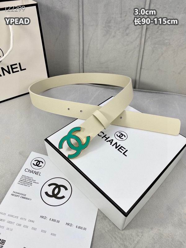 Chanel belt 30mmX90-115cm 8L (441)