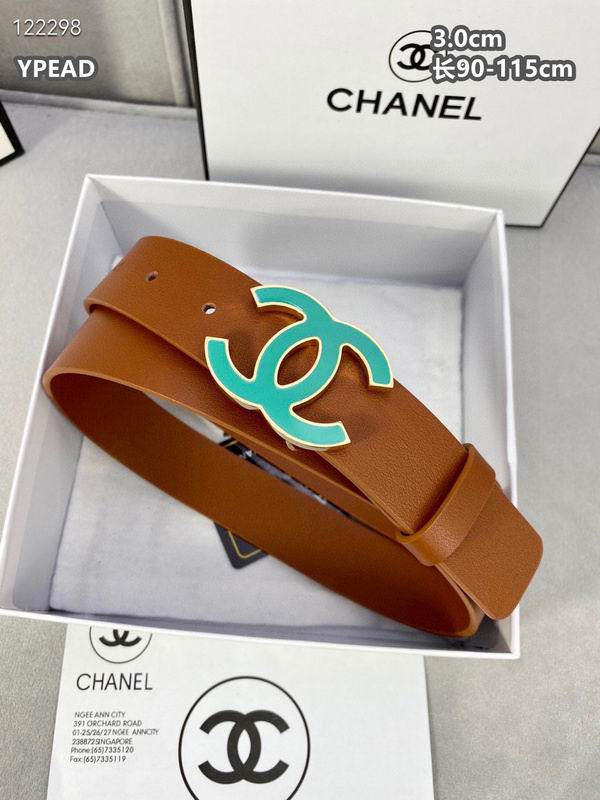 Chanel belt 30mmX90-115cm 8L (445)