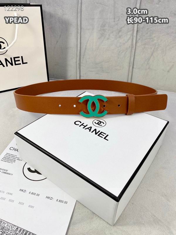 Chanel belt 30mmX90-115cm 8L (446)