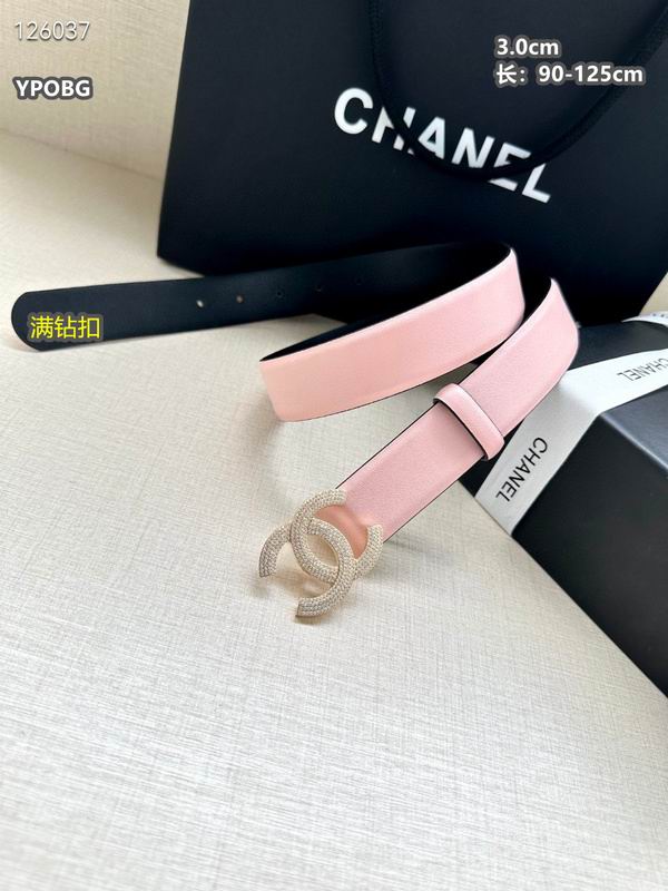 Chanel belt 30mmX90-125cm 8L (101)