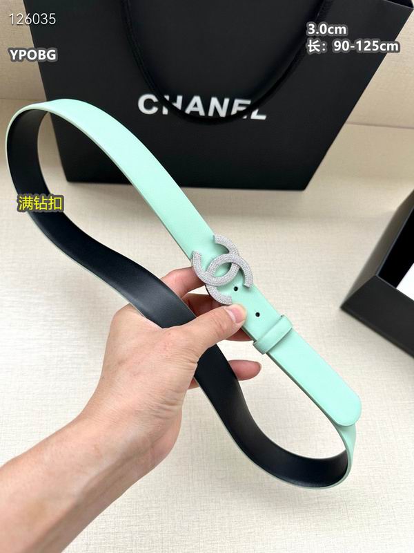 Chanel belt 30mmX90-125cm 8L (112)
