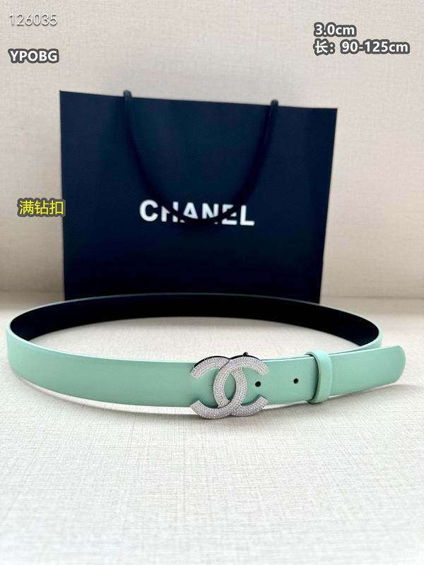 Chanel belt 30mmX90-125cm 8L (113)