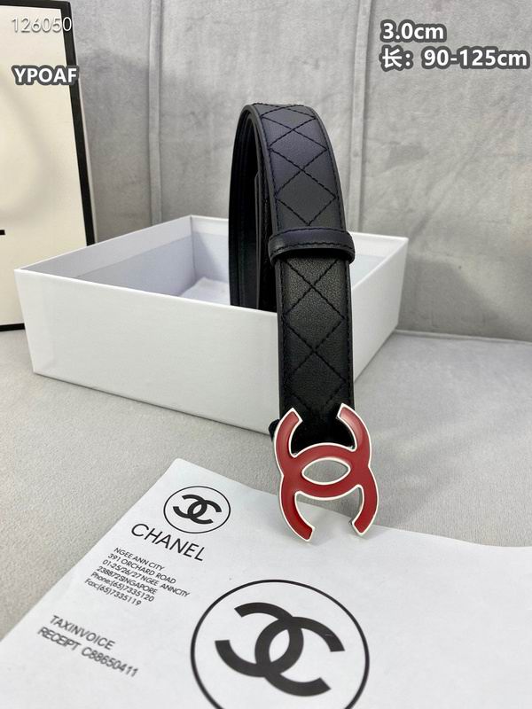 Chanel belt 30mmX90-125cm 8L (127)