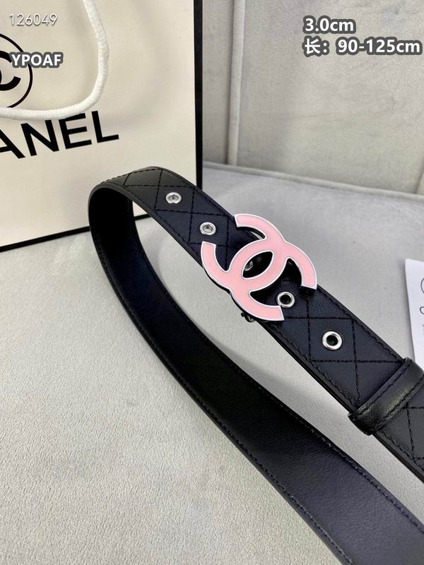 Chanel belt 30mmX90-125cm 8L (139)