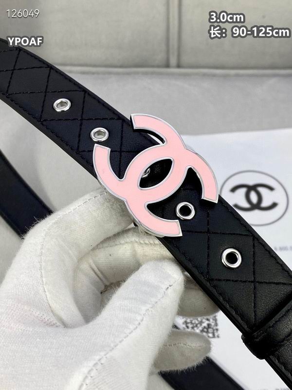 Chanel belt 30mmX90-125cm 8L (143)