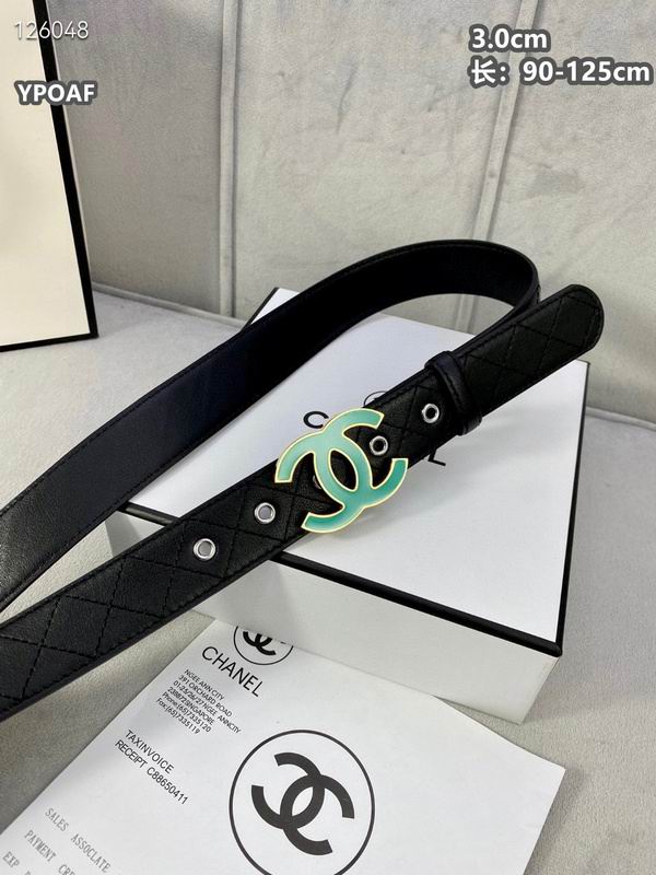 Chanel belt 30mmX90-125cm 8L (145)