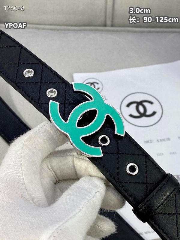 Chanel belt 30mmX90-125cm 8L (146)