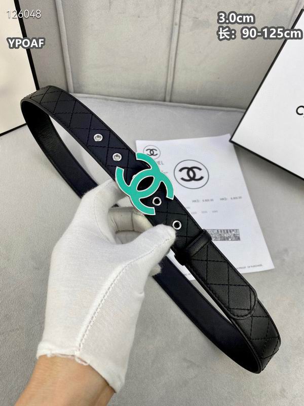 Chanel belt 30mmX90-125cm 8L (149)