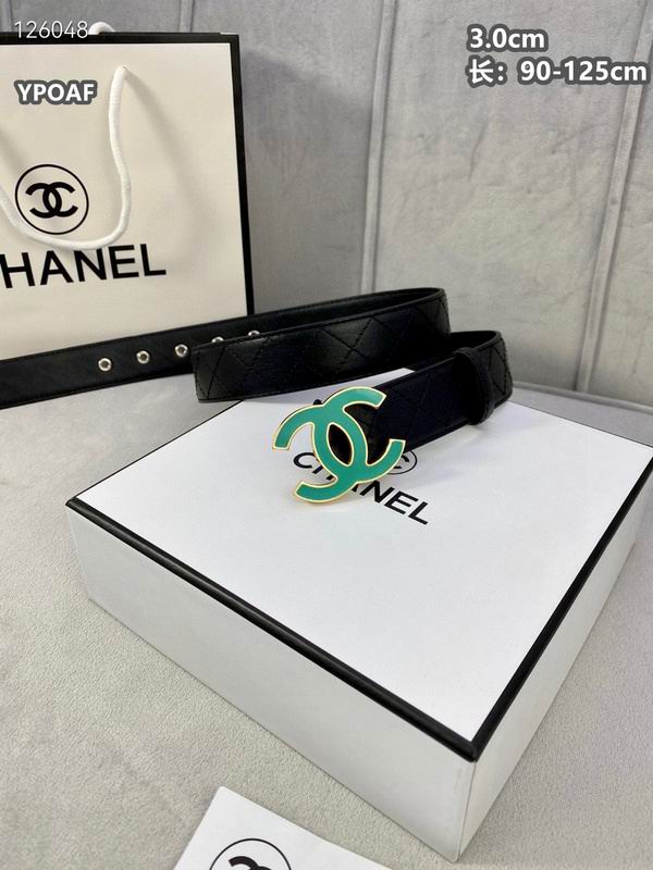 Chanel belt 30mmX90-125cm 8L (151)