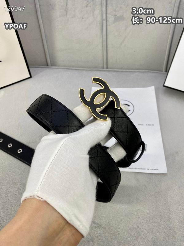 Chanel belt 30mmX90-125cm 8L (161)