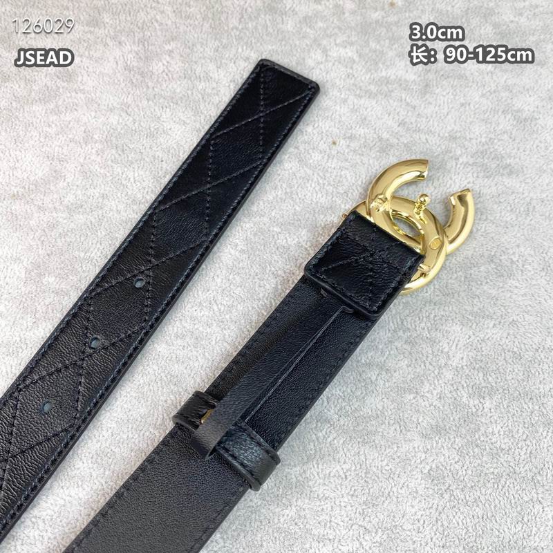 Chanel belt 30mmX90-125cm 8L (164)