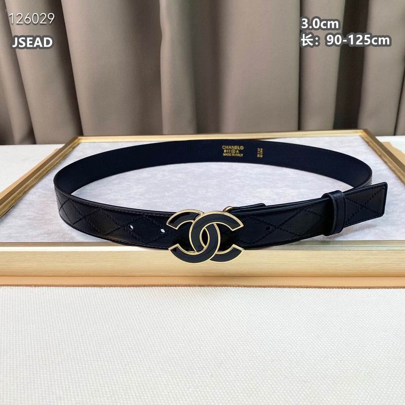 Chanel belt 30mmX90-125cm 8L (166)