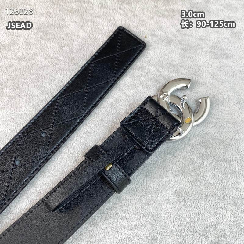 Chanel belt 30mmX90-125cm 8L (168)