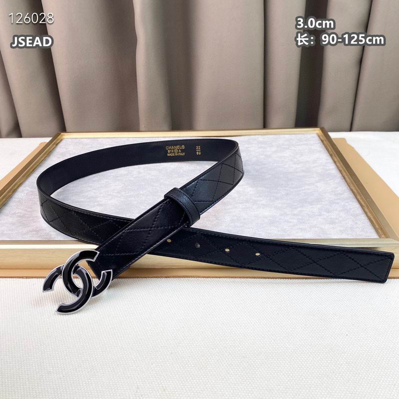 Chanel belt 30mmX90-125cm 8L (169)