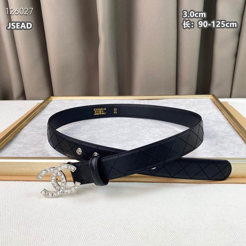 Chanel belt 30mmX90-125cm 8L (173)