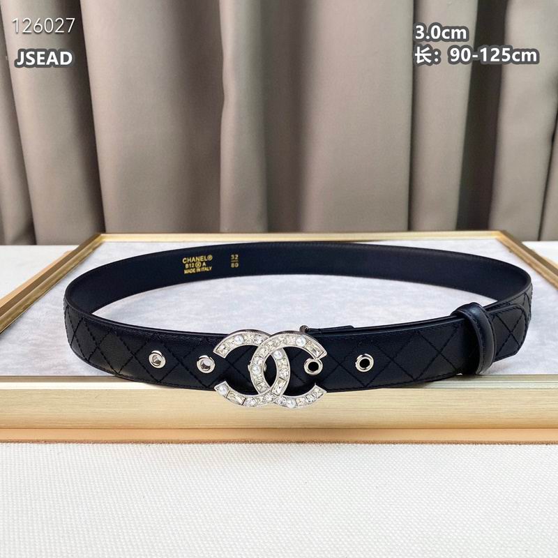 Chanel belt 30mmX90-125cm 8L (174)