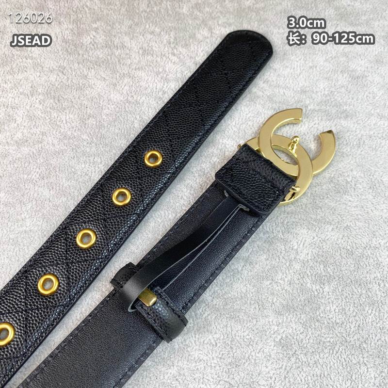 Chanel belt 30mmX90-125cm 8L (175)