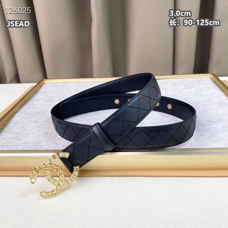 Chanel belt 30mmX90-125cm 8L (179)