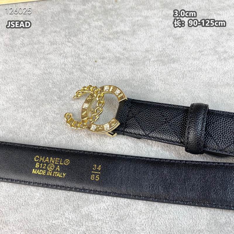 Chanel belt 30mmX90-125cm 8L (180)