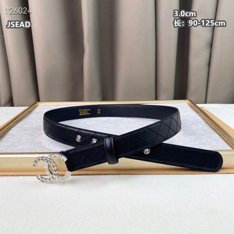 Chanel belt 30mmX90-125cm 8L (185)
