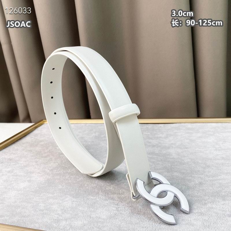 Chanel belt 30mmX90-125cm 8L (187)