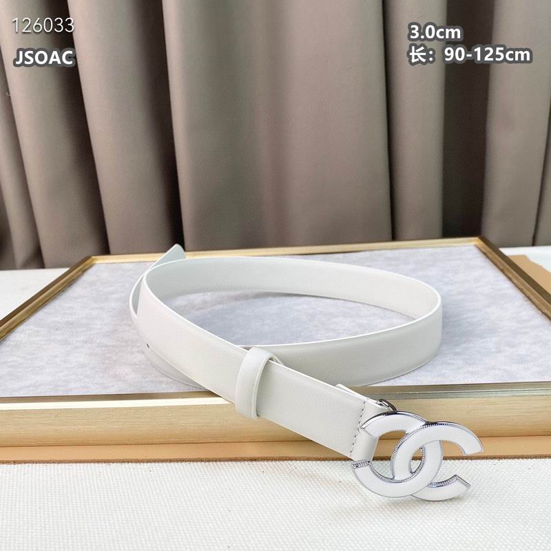 Chanel belt 30mmX90-125cm 8L (188)