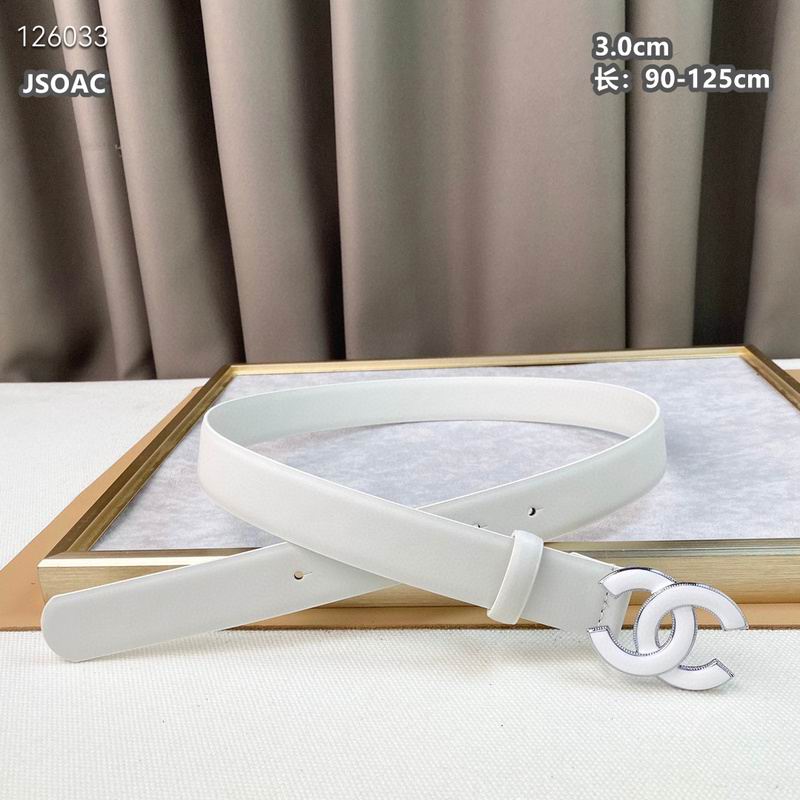 Chanel belt 30mmX90-125cm 8L (189)