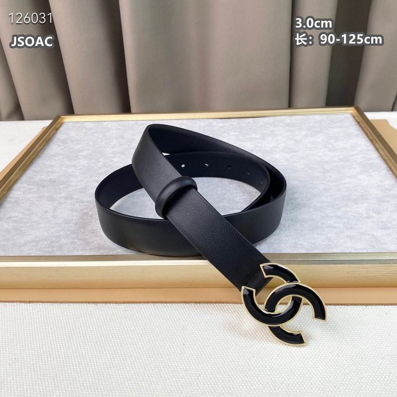 Chanel belt 30mmX90-125cm 8L (196)