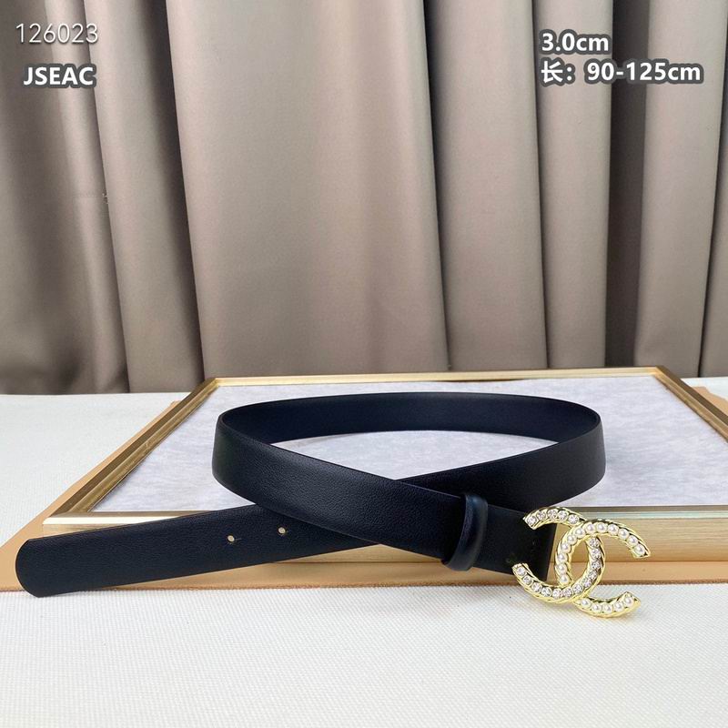 Chanel belt 30mmX90-125cm 8L (205)