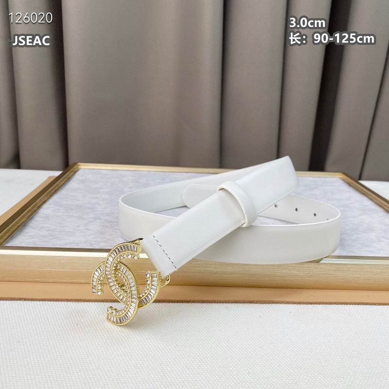 Chanel belt 30mmX90-125cm 8L (208)