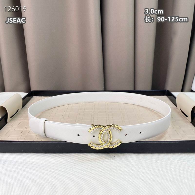 Chanel belt 30mmX90-125cm 8L (222)