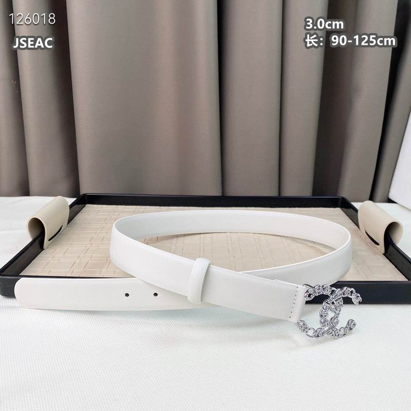 Chanel belt 30mmX90-125cm 8L (225)