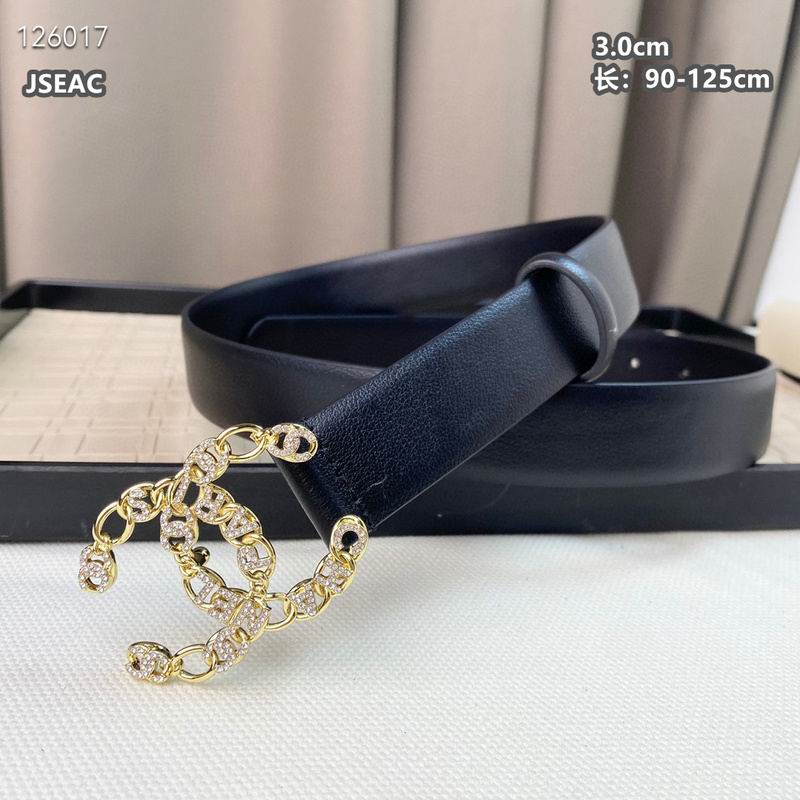 Chanel belt 30mmX90-125cm 8L (228)