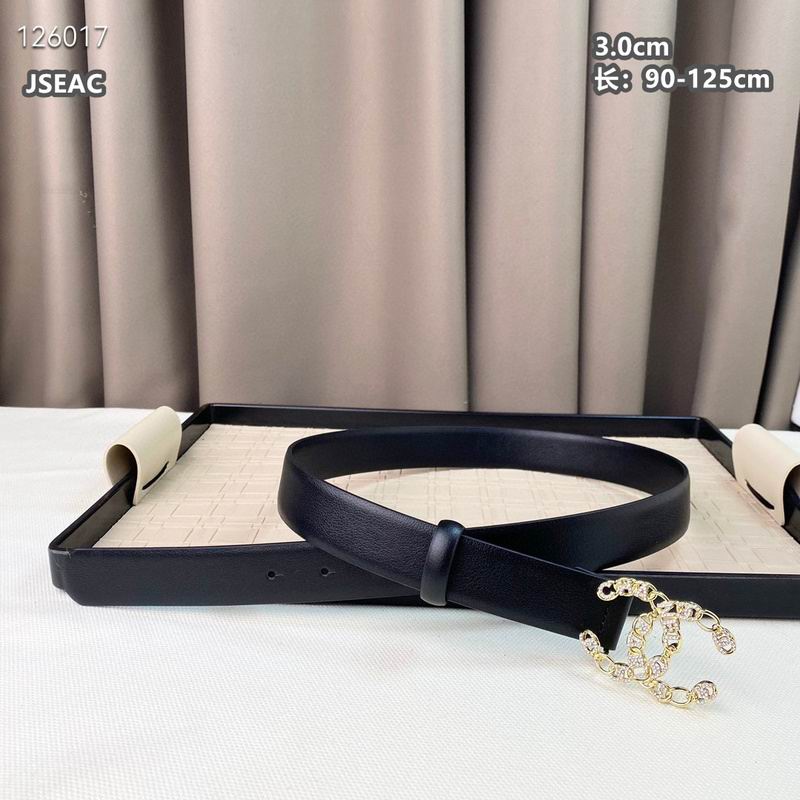 Chanel belt 30mmX90-125cm 8L (229)
