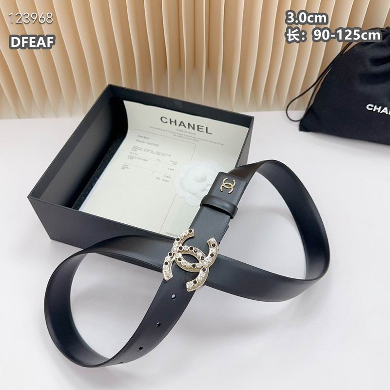 Chanel belt 30mmX90-125cm 8L (246)