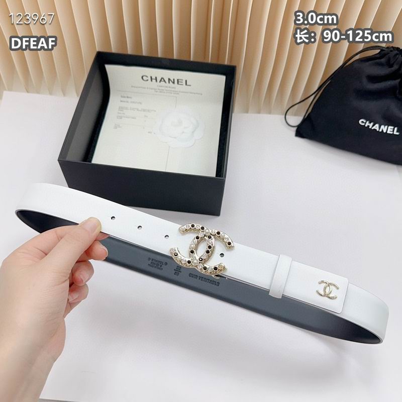 Chanel belt 30mmX90-125cm 8L (250)