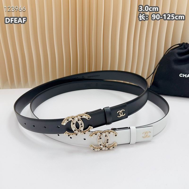 Chanel belt 30mmX90-125cm 8L (252)
