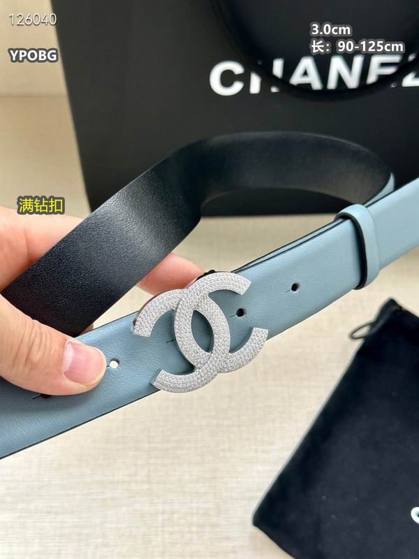 Chanel belt 30mmX90-125cm 8L (81)