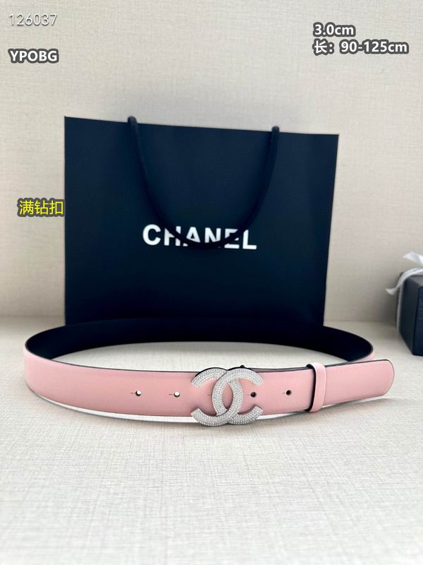 Chanel belt 30mmX90-125cm 8L (99)