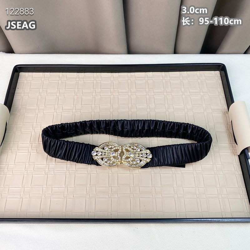Chanel belt 30mmX95-110cm 8L (6)