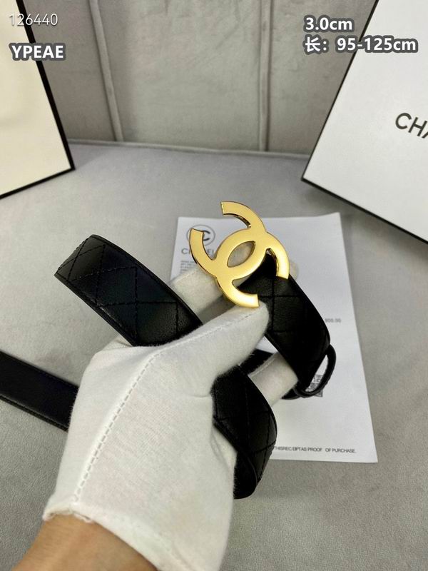 Chanel belt 30mmX95-125cm 8L (1)
