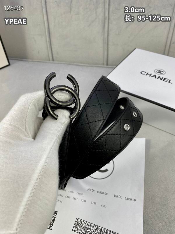 Chanel belt 30mmX95-125cm 8L (10)